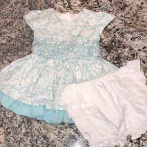 Mint floral spring perfect dress